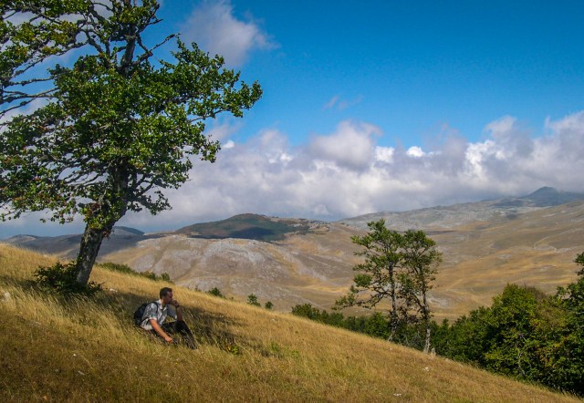 Above Lukomir village