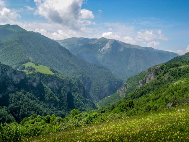 Canyon of river Rakitnica